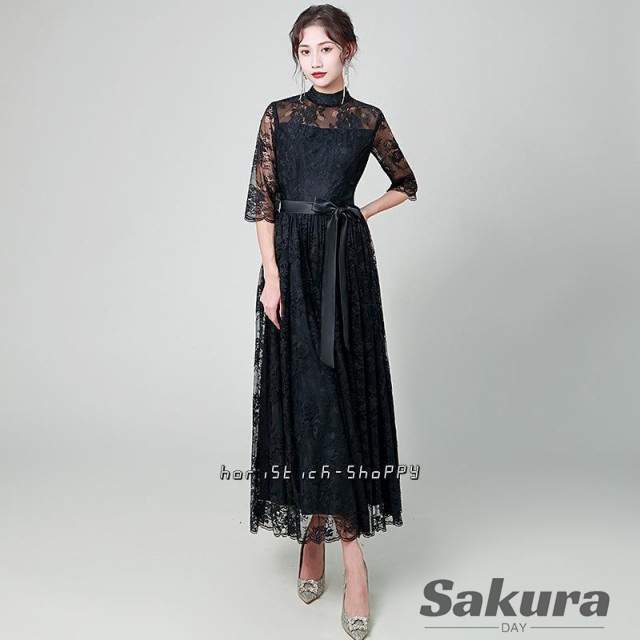 パーティードレス 結婚式 服装 ドレス ワンピース 20代 10代 30代 hapフォーマルドレス 50代 女性 お呼ばれ 母親 親族 フォーマルワンピースの通販は