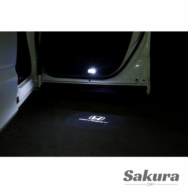 ホンダ オデッセイ RC1 2 4型 ODYSSEY 用 ドア LEDプロジェクションカーテシイルミ 2ピースの通販は