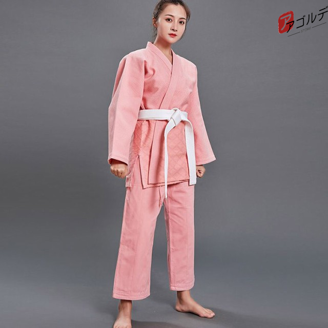 授業 高校生 キッズ 女子 小学生 4号 綿 中学生 細身 初心者 全4色！柔道着 上下セット 3号 柔道衣 ブルー 男子 ジュニア 大人 コットン 3点セット 帯付き 道着 2号 学校 武道 空手 合気道 青の通販は