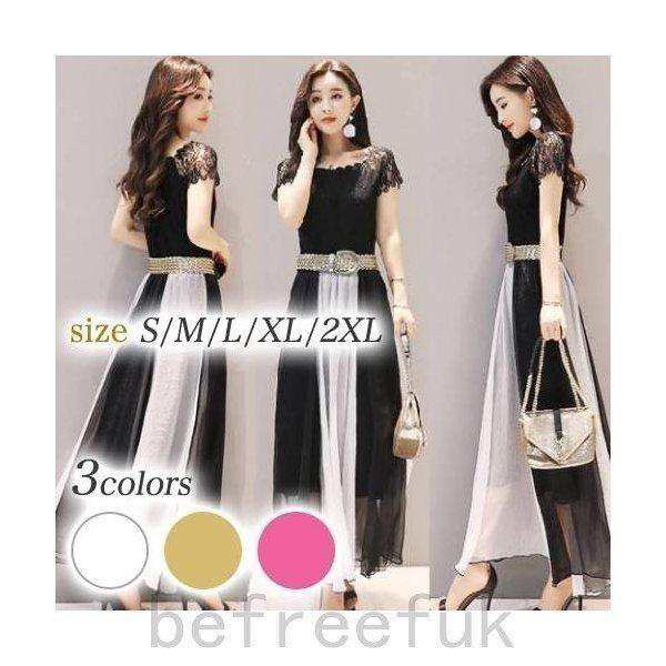 パーティードレス20代30代40代50代結婚式ワンピース大きいサイズ袖ありフォーマルロングワンピース膝丈お呼ばれドレス服装服女性二次会親族の通販は 5,465円