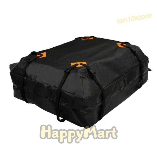 ルーフキャリアバッグ 車のルーフ収納バッグ 防水 カーゴバッグ 600Dオックスフォードクロス 折りたたみ式カーラゲッジバッグ 大容量 ルーフバッグ 取付簡単 防 5,293円