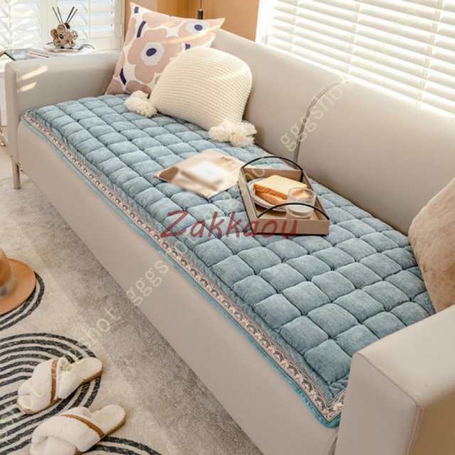 長座布団 大判 ロングクッション シートクッション ごろ寝マット ソファーパッド 2、3人掛け おしゃれ 厚め 座り心地いい 大きい 長方形 フロアクッションの通販は