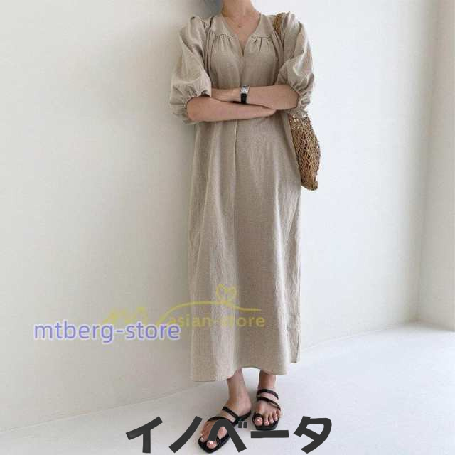 ワンピース レディース 40代 50代 60代 ファッション おしゃれ 女性 上品 新作 チュニック ゆったり 体型カバー 韓国ファッション 通勤通の通販は 5,038円