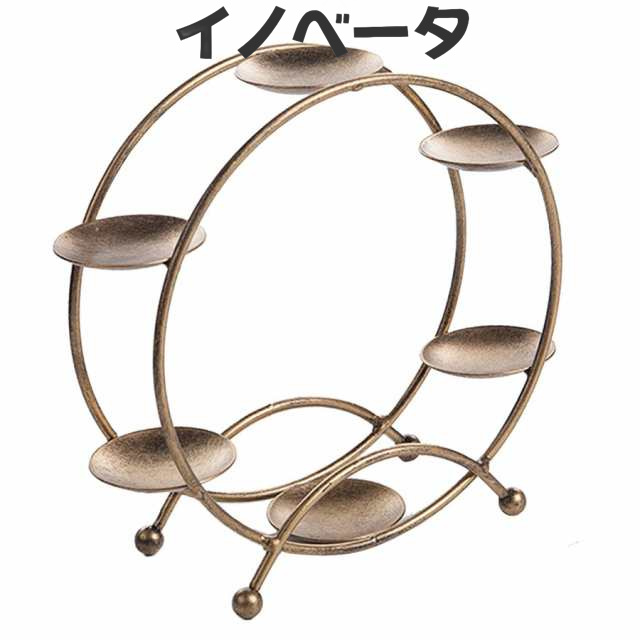 カップケーキスタンドカップケーキホルダー6カップケーキデザートマカロンケーキゴールデンの通販は 4,986円