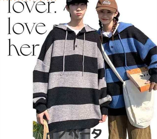 ペア カップル パーカー スプライス ニット 韓国 ペアルック パーカー 裏起毛なし プルオーバー 薄手 秋冬春 ペアお揃い 派手 恋人 夫婦 レディース メンズ ファション 記念日 写真撮り プレゼント お祝い おしゃれ ラブラブ 恋愛 シンプル系 送料無料 単品販売 S-4XLの通販は 6,175円