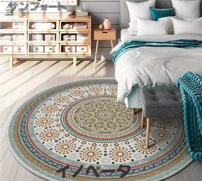 ラグカーペット リビングマット ラグマット 滑り止め付 ホットカーペット対応 床暖房対応 サイズオーダー可能の通販は 14,740円