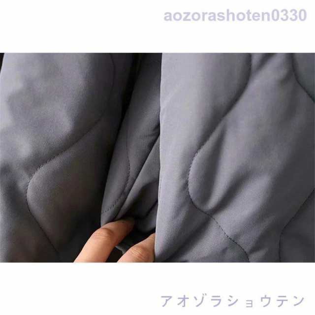 ボアコート キルティングコート ジャケット 裏起毛 ボア キルティング コート レディース 冬 アウター 40代 無地 冬 フリル 体型カバー 大きいサイズ 30代 キルティングジャケット