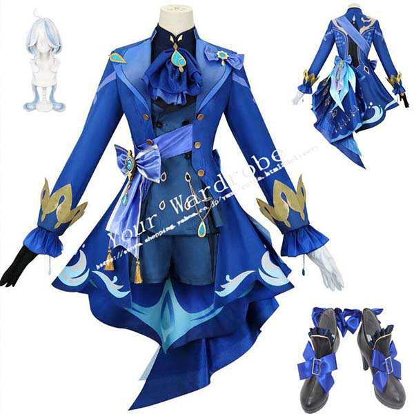 送料無料 原神 げんしん フォンテーヌ フリーナ ドゥ フォンテーヌ フォカロルス 新装 コスプレ 衣装 ハロウィン コスチューム イベントの通販は 8,117円