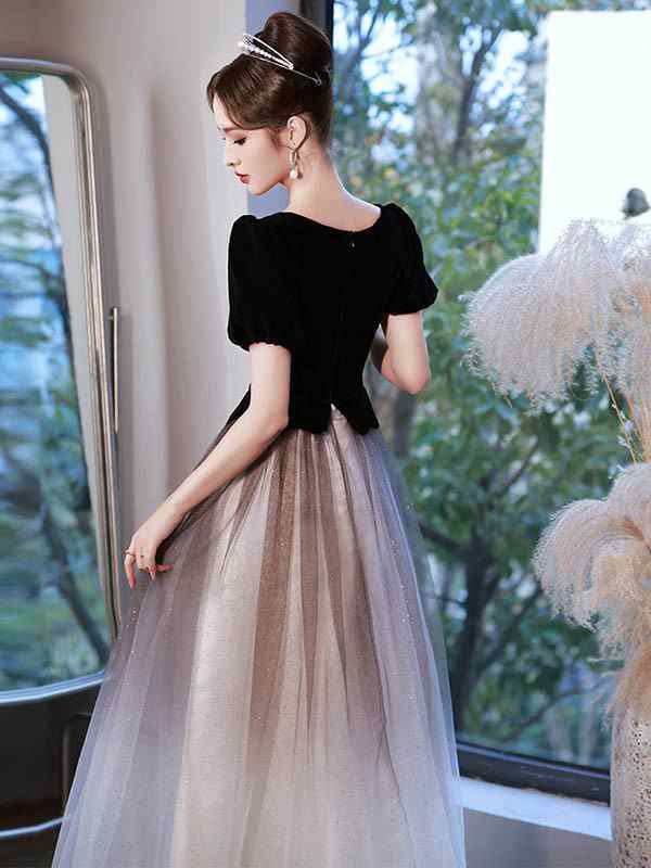 ドレス キラキラ 大人 ピアノ 発表会 ロングドレス 演奏会 結婚式 母親 演奏会用ドレス 大きいサイズ 小さいサイズ 袖付き ロングの通販は