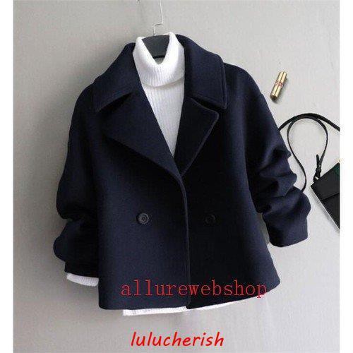 ショートコート レディース きれいめ ファッション チェスターコート 20代 30代 40代 50代 女性 冬 ショート丈 ウール コート ジャケット アウターの通販は 5,144円