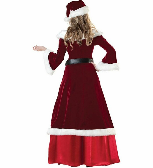 クリスマス　サンタコスチューム 　8点セット　豪華　コスプレ　サンタクロース　クリスマス　コスチューム　衣装　レディース　3点セット　メンズ　サンタ　仮装　パーティー衣装　ペアルック　カップル　恋人　サンタコスプレ　コスプレ一式　Christmas　cosplayの通販は