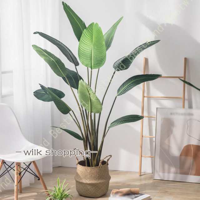 フェイクグリーン 人工観葉植物 造花 観葉樹 室内 リアル 本物にそっくり 室内 屋内 ホーム ベランダ リビング 大型鉢 おしゃれ 飾り用 お手入れ簡単の通販は