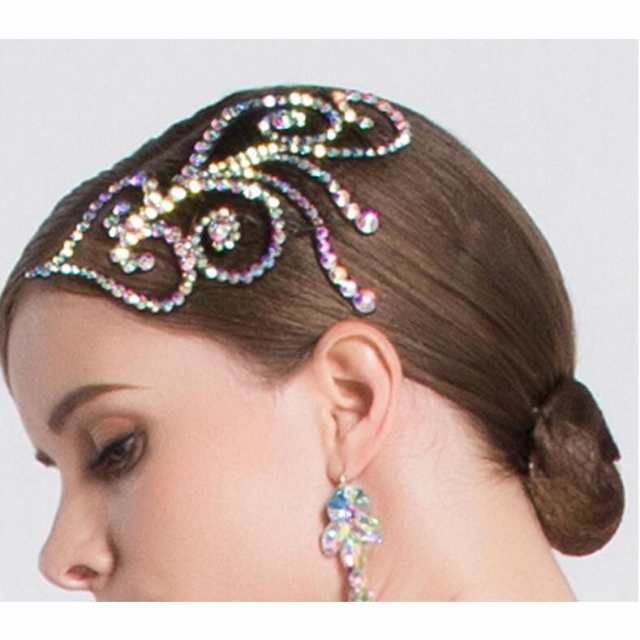 高級品 社交ダンス　ラテン　モダン　アクセサリー　首飾り　頚飾り ネックレス　 ヘアアクセサリー　ダンスウエア　競技　デモ　ダンスの通販は