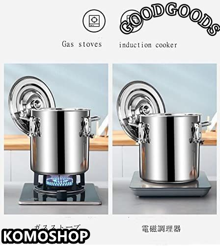 オーダー品 ステンレス 蓋付き 寸胴 鍋 炊き出し イベント 寸胴鍋 ガス