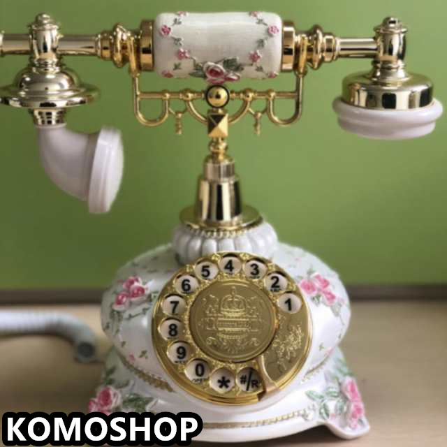 アンティーク風電話器 アンティーク風電話器 アンティーク風電話機