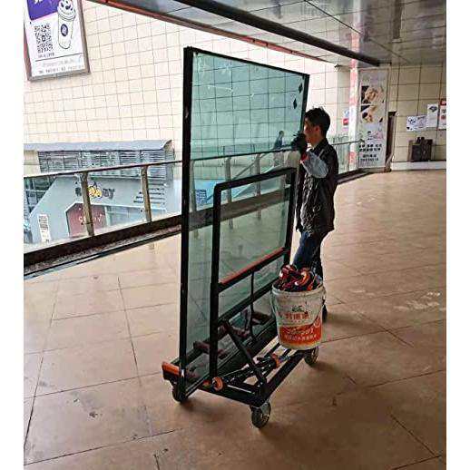ボード台車 耐荷重400kg 運搬台車 折りたたみ 調整可能な 荷台車 キャリーカート台車板運搬車 長尺物台車 輸送 ガラス 建設現場 建物 業務用 4輪 6インチ サイレ