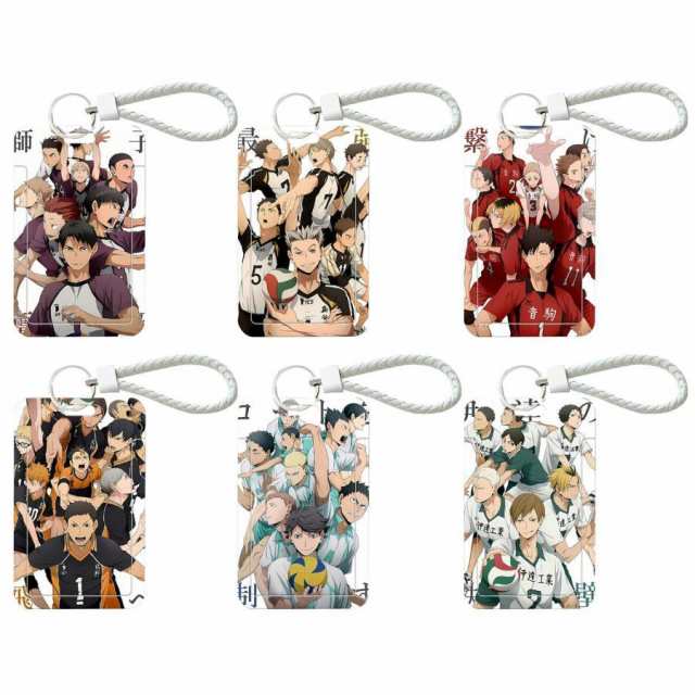 ハイキュー パスケース カードホルダー グッズ 烏野高校 青葉城西 伊達