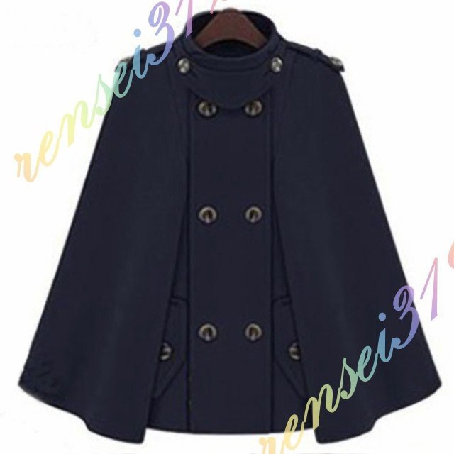 送料無料 ミリタリー風 ポンチョコート ケープコート レディース 軍服風 ポンチョ マント ドルマン アウター 秋冬 送料無料 ミリタリー風 ポンチョコート ケープコート レディース 軍服