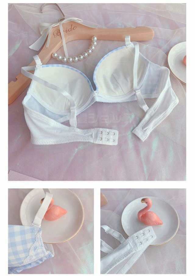 ブラジャーショーツ セット レディース ワイヤーあり 薄手ブラ ゆめ