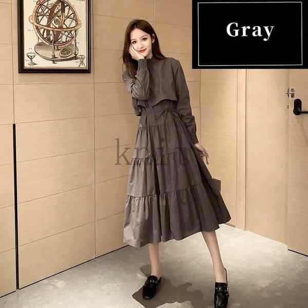 ワンピースレディース10代20代高校生中学生ファッション長袖ロング丈