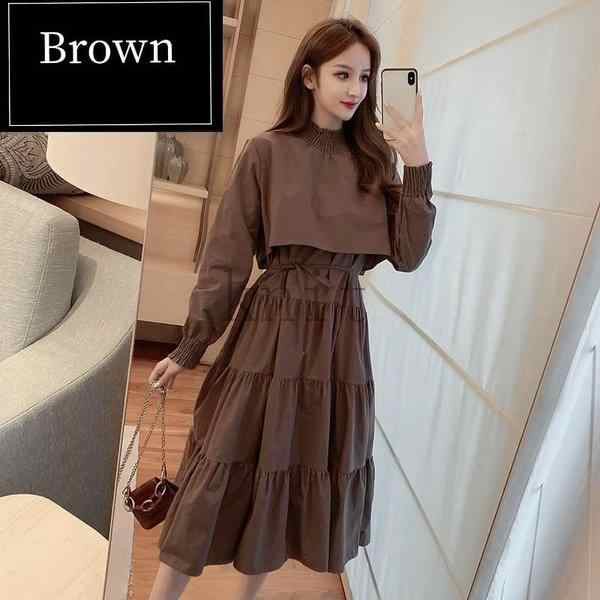 ワンピースレディース10代20代高校生中学生ファッション長袖ロング丈おしゃれ春秋黒ブラック結婚式2次会パーティー普段着入学式卒業式422 ワンピースレディース10代20代高校生中学生ファッション長袖ロング丈