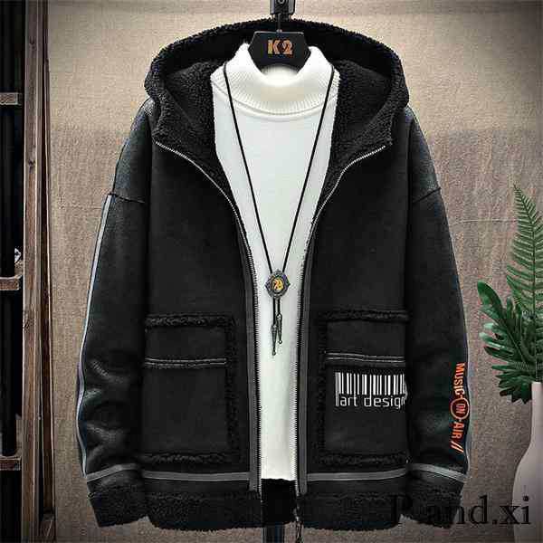 メルトン ウール ジップ ピーコート メンズ Pコート フェイクムートン