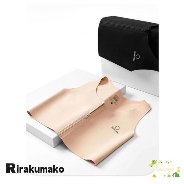 ナベシャツ 胸つぶし シームレス なべシャツ タンク ジップ式 和装ブラ 胸揺れ防止 トラシャツ レディース バストダウン スポーツブラ 揺れな その他補正下着