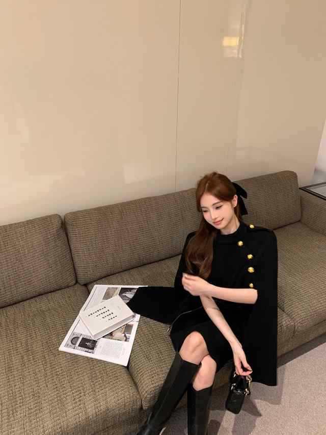 ワンピース レディース ミニ ミニ丈 ショート ショート丈 ケープ風