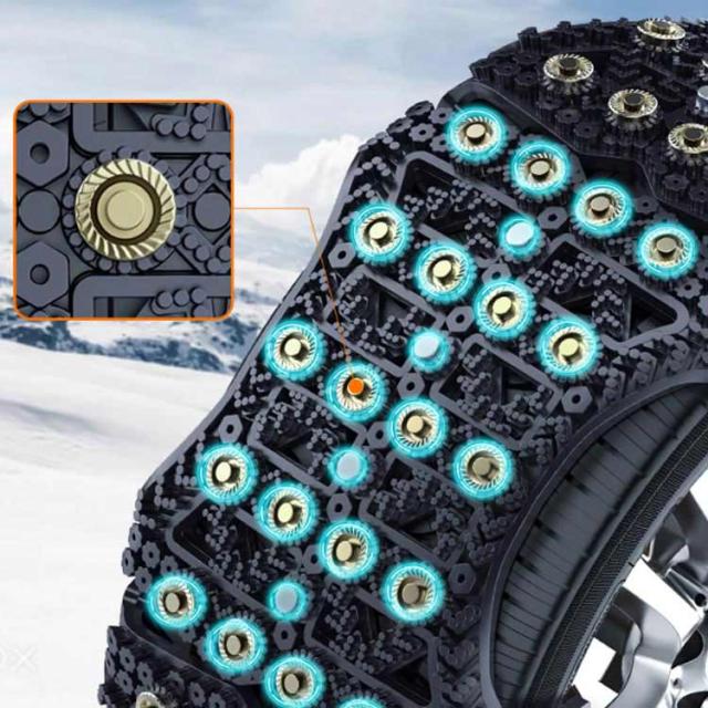 タイヤチェーン スノーチェーン 凍結 防災応急用 滑り止めチェーン