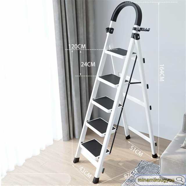 脚立 はしご 炭素鋼 持ち運び便利 持ち手付き 軽量 折りたたみ 踏み台 ステップ 折りたたみ 耐荷重kg 軽量 おしゃれ 約kg コンパクト 滑り止め 段 現在注