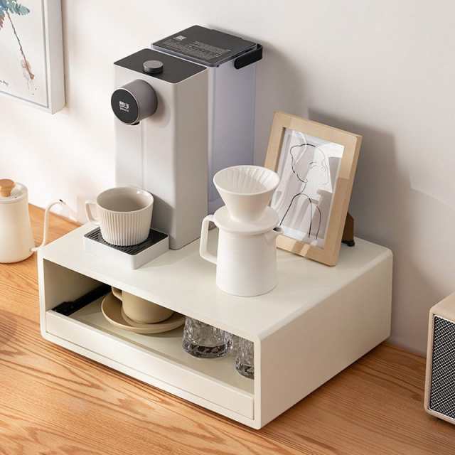 収納ラック 卓上 卓上収納ラック コーヒー収納ラック 家電下ラック