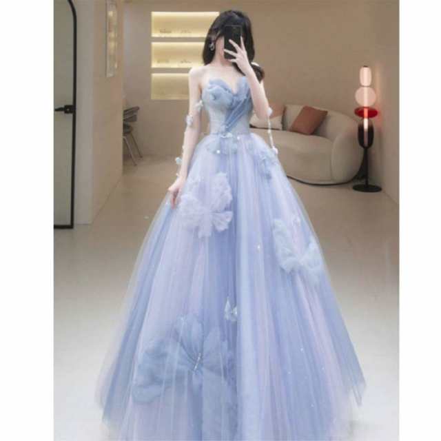 演奏会用ドレス ドレス イブニングドレス Aライン ウエディングドレス 二次会 ロングドレス カラードレス 花嫁 イブニングドレス 成人式 宴会 音楽会 演奏会用ドレス ドレス イブニングドレス Aライン ウエディングドレス