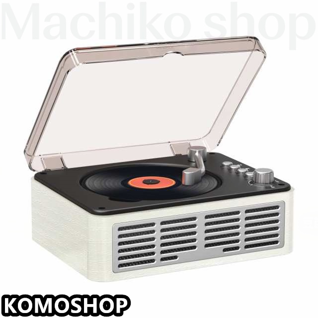 CDプレーヤー 卓上 レコードプレーヤー型 bluetooth5.3 スピーカー CDプレイヤー Bluetooth ラジオ USB/スマホ&amp;amp;ヘッドホン対応 光デジタル出力 リピート/シャッフル再生 高音質 リモコン付 コンパクト レトロ おしゃれ 誕生日 クリスマスプレゼント_18