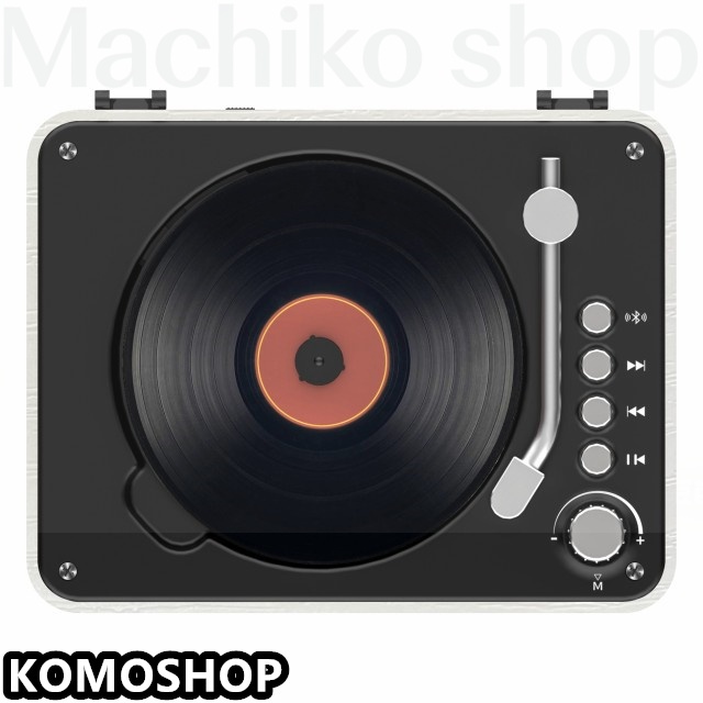 CDプレーヤー 卓上 レコードプレーヤー型 bluetooth5.3 スピーカー CDプレイヤー Bluetooth ラジオ USB/スマホ&amp;amp;ヘッドホン対応 光デジタル出力 リピート/シャッフル再生 高音質 リモコン付 コンパクト レトロ おしゃれ 誕生日 クリスマスプレゼント_19