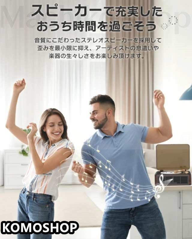 CDプレーヤー 卓上 レコードプレーヤー型 bluetooth5.3 スピーカー CDプレイヤー Bluetooth ラジオ USB/スマホ&amp;amp;ヘッドホン対応 光デジタル出力 リピート/シャッフル再生 高音質 リモコン付 コンパクト レトロ おしゃれ 誕生日 クリスマスプレゼント_2