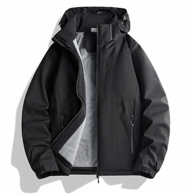 裏起毛 ウインドブレーカー 上 メンズ レディース マウンテンパーカー