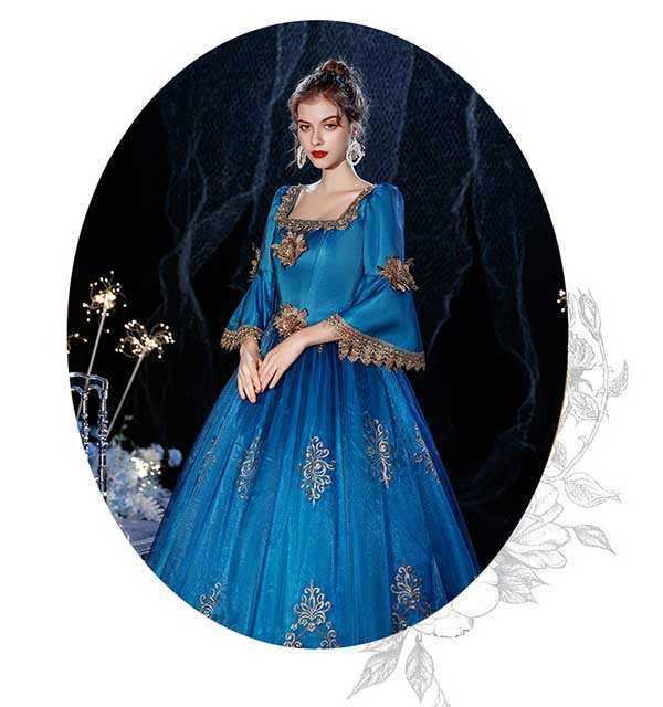 貴婦人 貴族 ドレス 中世ヨーロッパ お姫様 女王様ドレス ロングドレス カラードレス 豪華なドレス ステージ衣装 舞台衣装 王族服 プリンセスライン オペラ声 貴婦人 貴族 ドレス 中世ヨーロッパ お姫様 女王様ドレス ロングドレス