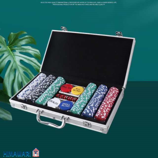 ポーカー、カジノセット　すぐに始められます カジノセット 数字付き カジノチップ ポーカーセット 300枚