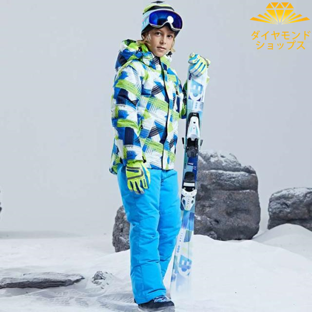 スノーボード スキーウェア 110 スノーボードウェア 上下 撥水