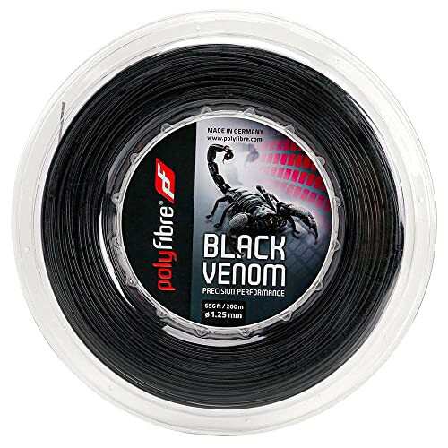 Polyfibre(ポリファイバー) Black Venom 125-200m roll PKJ-PF0572BK ブラック 125