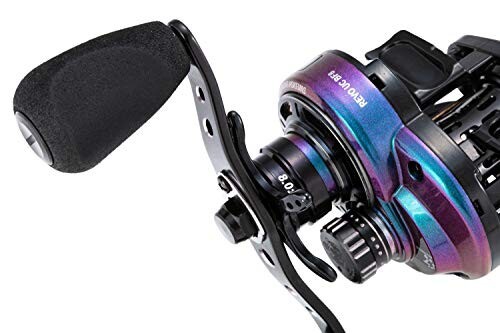 AbuGarcia (アブガルシア) REVO ULTRACAST BF8 右巻き カーボンハンドル ベイトフィネススプール搭載 ソルト対応 スーパーハイギヤ