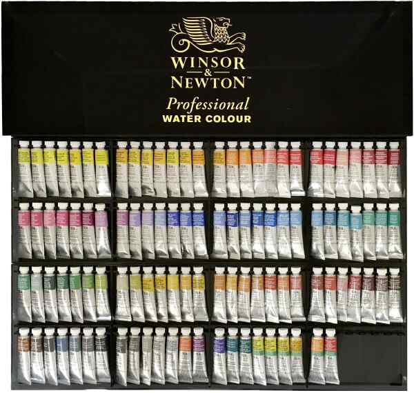 Winsor & Newton ウィンザー&ニュートン 水彩絵具 ウィンザー&ニュートン プロフェッショナル ウォーターカラー 109色セット 5ml 1880989