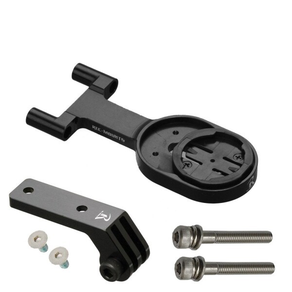 REC-MOUNTS(レックマウント) wahoo ELEMNT コンボ マウント ZIPP(R) SL Sprint Stem 用 (下部アダプター付)［WAH-ZIPP1+GP］