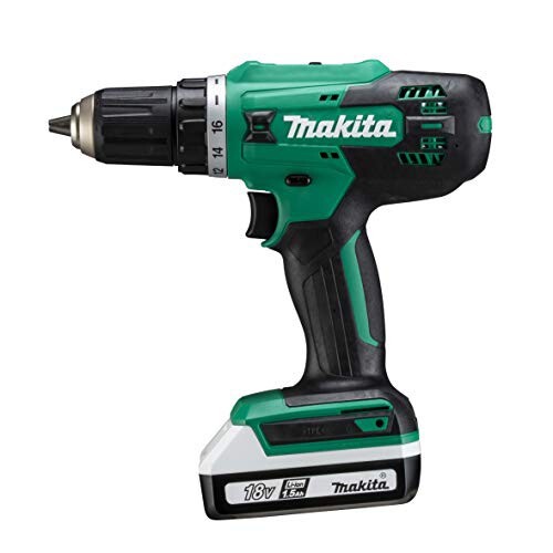 マキタ(Makita) 充電式ドライバドリル 18V1.5Ah バッテリ・充電器付 MDF003DSX グリーン