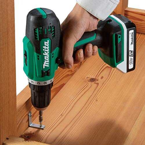 マキタ(Makita) 充電式ドライバドリル 18V1.5Ah バッテリ・充電器付 MDF003DSX グリーン