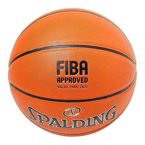 SPALDING(スポルディング) バスケットボール プレシジョン TF-1000 FIBA JBA 公認球 7号球 77-087J ブラウン バスケ バスケット