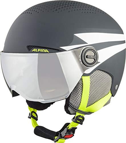 ALPINA(アルピナ) 子供用スキースノーボードバイザーヘルメット ダイヤル式サイズ調整 ZUPO VISOR 54-58 cm