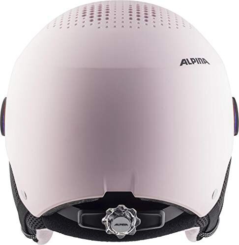 アルピナ(Alpina) ALPINA 子供用スキースノーボードバイザーヘルメット ダイヤル式サイズ調整 ZUPO VISOR ローズマット 51-55 cm