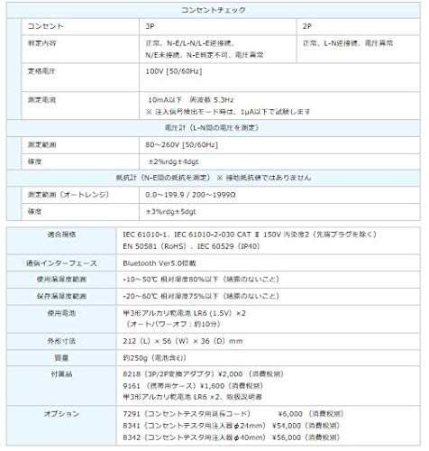 共立電気計器 コンセントテスタ KEW4505BT