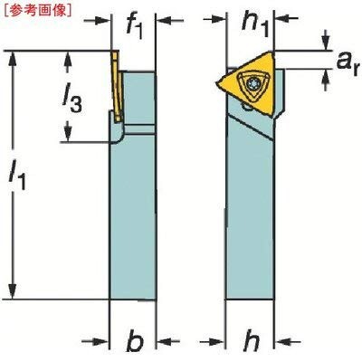 サンドビック コロカット3 突切り・溝入れシャンクバイト RF123T062020BM